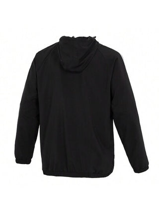 Adidas TIRO24 WB سترة منسوجة بغطاء للرأس للرجال سترة رياضية مريحة للجري والتدريب IM8806