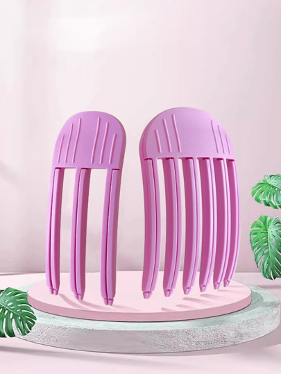 2 قطعة مشبك شعر طويل، أداة تصفيف شعر جديدة لل- 2024 مع تصميم فضفاض للجذور والأمامي شعر الغرة، اكسسوارات شعر خفيفة غير ظاهرة