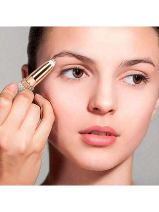 جهاز إزالة الشعر والحلاقة الكهربائي 2 في 1، حلاق للحواجب والشفاه والبكيني والأنف والوجه، هدية عيد الأم للنساء