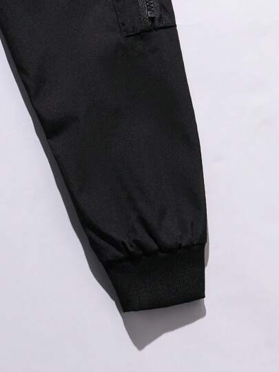 جاكيت رياضي خفيف واسع للأولاد المراهقين ، مناسب للخريف والشتاء