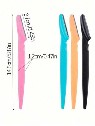 6/12 حبة ماكينة حلاقة متعددة الأغراض للوجه والرجال والنساء لحلاقة الحواجب والجسم والوجه والمنطقة البكيني