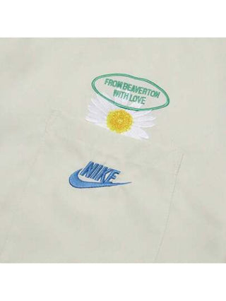 Nike قميص قصير الأكمام محبوك مزود بياقة للرجال موديل THJ3956-091