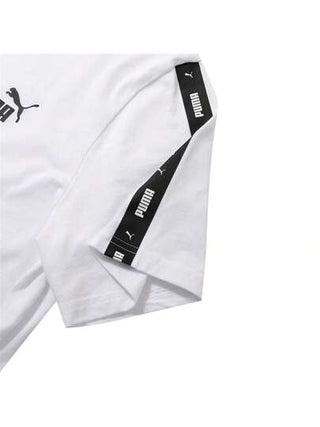 Puma ملابس علوية رياضي دائري الرقبة قصير الأكمام للرجال للجري والرياضة واللياقة البدنية والتدريب، فضفاض ومريح، 670931-02