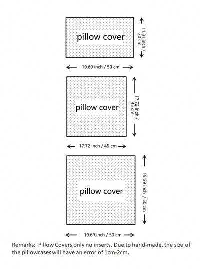غطاء وسادة نصف دائرة هندسي عصري بطراز شمالي - ديكور أنيق لغرفة النوم والمعيشة والسيارة والأريكة - زينة منزلية متعددة الاستخدامات