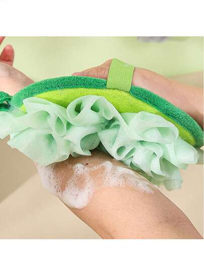 إسفنجة استحمام ناعمة وجميلة للأطفال ، اكسسوارات استحمام منزلية ، كرة استحمام صديقة للبشرة