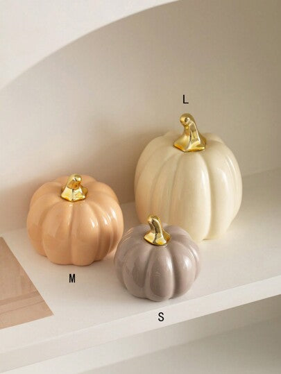 رمضان زينة رمضان قطعة زخرفية سيراميكية بشكل القرع متعددة الألوان والأحجام، بطراز حداثي بسيط، حرفية موسم الحصاد، مناسبة للمطبخ وعيد الهالوين والشكر وطاولات المكتب والمنزل، هدية مثالية