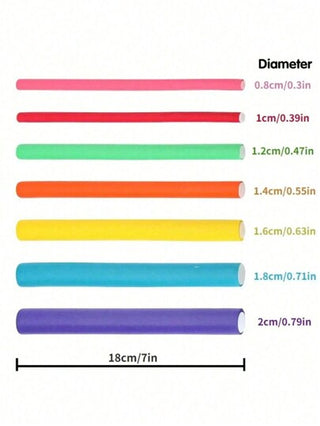 10 قطع من واقصات الشعر المرنة ، لفات فوم للفة الشعر ،مجموعة متنوعة من واقصات الشعر للحفلات ، واقصات شعر رغوية بدون تسخين ،تفضيلات الحفلات ،مناسبة للنساء ذوات الشعر الطويل والقصير ،ألوان عشوائية