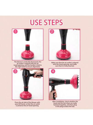 قطعة واحدة غطاء مجفف الشعر الكهربائي ، أداة تصفيف وتجفيف الشعر المجعد ، بلاط تجفيف الشعر ، ملحق مجفف الشعر المجعد ، أدوات صالون احترافية مجفف شعر احترافي