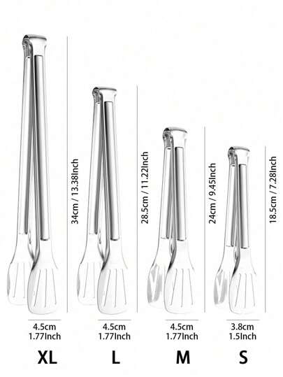 1 قطعة مشبك طبخ من الفولاذ المقاوم للصدأ ذو ثلاثة خطوط للطبخ والخبز، أداة مطبخ، هدية عيد الميلاد
