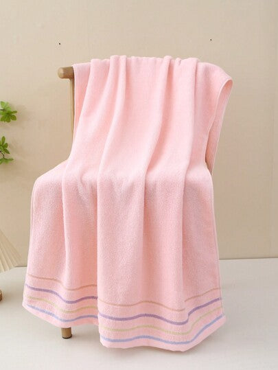 قطعة واحدة منشفة حمام 100% قطن رفيعة ، مستطيلة 70*140 سم، ذات نمط جاكارد بسيط أو منشفة يد مقاس 34*72 سم ، ناعمة، ماصة، جافة سريعًا، ثابتة اللون ، مناسبة للحمام ، الفندق ، السفر ، الحفلات ، الهدايا ، صالون التجميل ، للجنسين ، لجميع الفصول