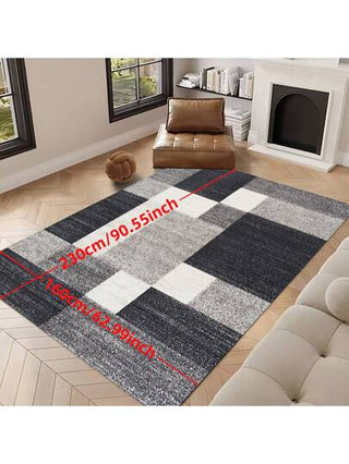 بساط داخلي ذو طراز أنيق، بساط صناعي مقاوم للانزلاق للمعيشة والأريكة والنوم وجانب السرير والمطبخ والمكتب والمدخل والنزهات الخارجية والمخيم