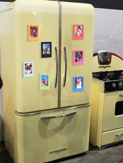 رمضان زينة رمضان 10 قطعة / 5 قطع مجموعة من إطارات الصور المغناطيسية الملونة، مغانط الثلاجة بقياس 3 بوصة، ألبوم صور مغناطيسي، لعرض ذكريات العائلة، متوافق مع صور Fujifilm، ديكور المنزل والغرفة المعيشية والمكتب، هدايا عيد الحب والسنة الجديدة