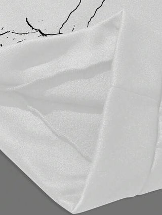 Manfinity Homme بلوزة رجالية كبيرة الحجم مطبوع عليها حرف ذات طول كم طويل وجيب وسحاب علوى, كاجوال للخروج في فصل الخريف, هوت كاجوال أبيض مطبوع, هدية للأصدقاء والأزواج والأحباء