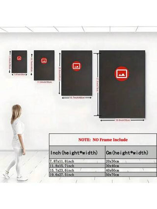 رمضان زينة رمضان 1 قطعة / مجموعة طباعة ملصق قماشي أبيض وأسود، لوحة فنية على قماش لصورة موسيقية عصرية، لوحات جدار للزينة المنزلية وغرفة المعيشة، هدية ديكور الحائط، بدون إطار