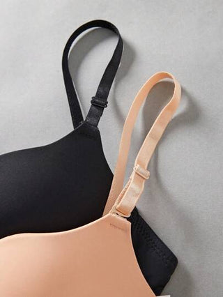 Shein Underwear&Sleepwear Basics صدريتان بحمالات مقواة للنساء