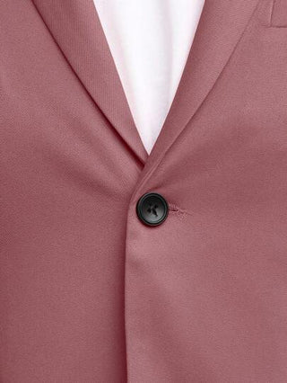 Manfinity Mode بدلة رجالية كاجوال بقميص أكمام طويلة أبيض أحادي اللون ذو طوق مسطح وأزرار أمامية وبنطلون مجموعة هادئة وبسيطة