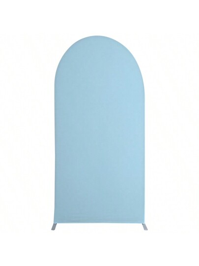 ستائر قوس نصف دائرية مرنة من الأسبندكس ذات استخدام مزدوج (الإطار المعدني غير مشمول)، مناسبة لديكور حفلات عيد الميلاد والأعراس، خلفية داخلية/خارجية، غطاء قوس العرس الدائري، مناسبة لجميع المواسم