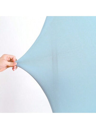 ستائر قوس نصف دائرية مرنة من الأسبندكس ذات استخدام مزدوج (الإطار المعدني غير مشمول)، مناسبة لديكور حفلات عيد الميلاد والأعراس، خلفية داخلية/خارجية، غطاء قوس العرس الدائري، مناسبة لجميع المواسم