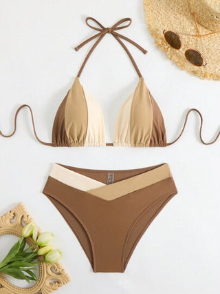 Swim Chiccia بيكيني حلقة ملونة جديد للصيف للنساء