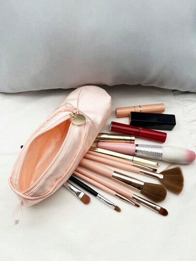 حقيبة صنع يدوي فرنسي قديم بتصميم حذاء باليه ، قطعة واحدة كجراب للأقلام ، حافظة تخزين،الحقيبة معددة الوظائف ، ذات تصميم أنيق وجودة عالية ، مثالية لحفظ مستلزمات المكياج والقرطاسية والهدايا لطلاب والأعياد والسفر وترتيب مستلزمات المناديل ، ملحقات مزودة برزم