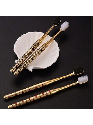 2 حبة من فرش الأسنان الناعمة الفاخرة، طقم فرشاة أسنان يدوية للكبار، تنظيف عميق وحماية الأسنان، عناية عميقة بالفم والاثنان، مستلزمات منزلية يومية، طقم سفر محمول، ديكور حمام صيفي