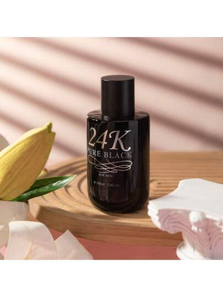 عطر رجالي 100 مل (3.4 أونصة سائلة) بزهور وفواكه مُشرقة بطلاء ذهب 24 قيراط، مناسب للاستخدام اليومي والمواعدة، هدية مثالية للأصدقاء والأحباء