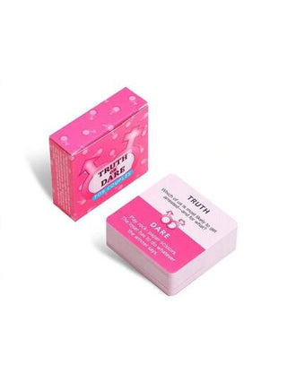 بطاقات لعبة الحقيقة أو التحدي المصغرة، ألعاب للأزواج، ترفيه محمول، رائع للسفر، هدية عيد الحب، ألعاب حفلات