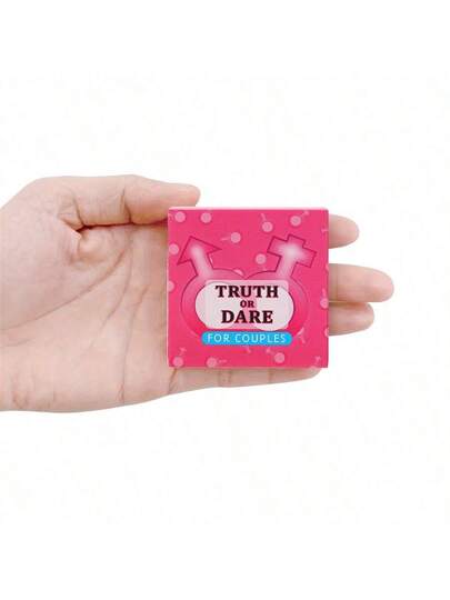 بطاقات لعبة الحقيقة أو التحدي المصغرة، ألعاب للأزواج، ترفيه محمول، رائع للسفر، هدية عيد الحب، ألعاب حفلات