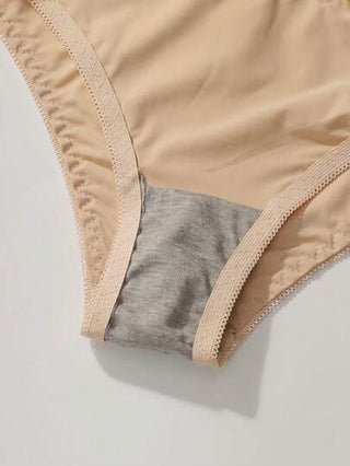 Shein Underwear&Sleepwear Basics مجموعتان من ملابس داخلية للسيدات بألوان كتلة، حمالة صدر بسلك وسراويل داخلية مثلثة