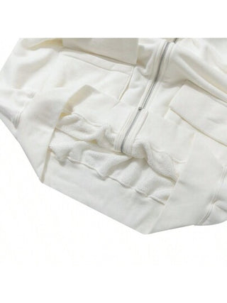 Nike جاكيت نسائية FV7516-133، 2024 الجديدة، عادية رياضية مقاومة للرياح بغطاء للرأس بشكل بومبر