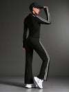 Streetz SHEIN Sport ملابس رياضية ورياضة اليوجا للنساء، طقم ملابس رياضة المشي والأنشطة الخارجية، طقم ملابس تدريب للنساء، طقم سترة وبنطلون رياضي للنساء
