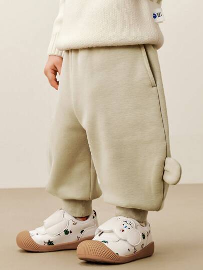 mini bala بناطيل موز مقاومة للبكتيريا مع بطانة حرارية لصبي، مجموعة الشتاء 2024