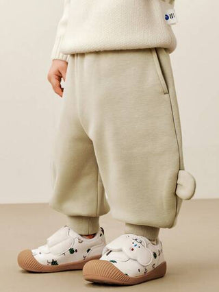 mini bala بناطيل موز مقاومة للبكتيريا مع بطانة حرارية لصبي، مجموعة الشتاء 2024