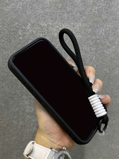 علاقة الهاتف الجديدة، غطاء هاتف مغناطيسي قابل للفصل عالي الجودة مع حامل، متوافق مع هواتف آيفون 15/16 برو ماكس/14 برو، يشمل سير معصم، طلاء ماط، مناسب للرجال والنساء، آيفون 13/12/11/15 بلس، موديل شائع