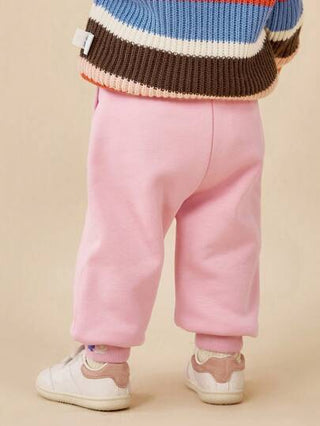 mini bala بنطلون ملائم للأطفال الرضع مبطن بطبقات دافئة من مجموعة شتاء 2024