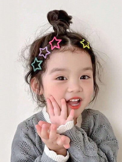 300 قطعة/مجموعة ربطات شعر ملونة أساسية، أربطة شعر نابضة بالحياة، أربطة شعر كرشية، مشابك شعر، مناسبة للاستخدام اليومي للبنات