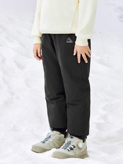 mini bala بنطال دافئ حافظ للحرارة للأولاد والبنات، مجموعة شتاء 2024 الجديدة