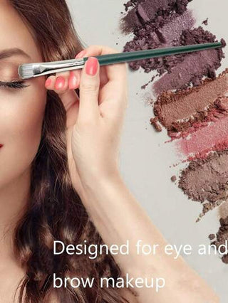 14 قطعة / مجموعة فرشاة مكياج احترافية + 3 قطع أسفنجة مكياج سوداء ، مجموعة كاملة من أدوات التجميل الخضراء مناسبة للأساس والأحمر والحواجب والكونسيلر والخلط السائل ، ضرورية للمبتدئين وفنانو المكياج