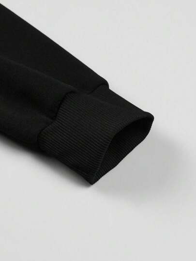 جاكيت واقية للرياح ذات طباعة عصرية مبطنة للشتاء/الخريف، مناسبة للمراهقين الكاجوال