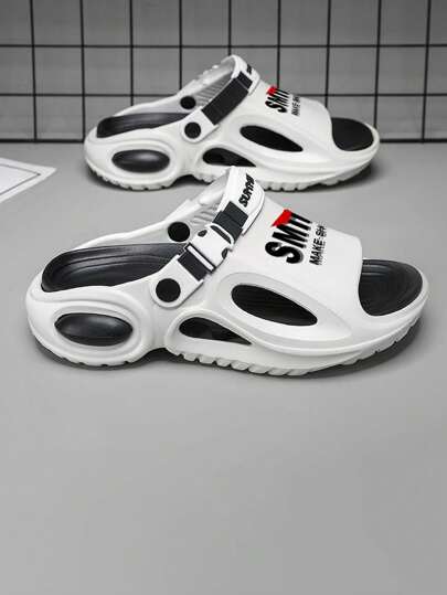 نعال هلام سميكة مريحة ومحاطة، نعال صندل لاصق للشاطئ والعطلات والاستخدام اليومي 2024 الجديدة، صندل لكلا الجنسين مضاد للإنزلاق، مناسب للاستخدام الداخلي والقيادة والجامعة للأزواج