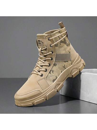 بوت رجالية، بوت عمل ذات قمة عالية جديدة للخريف/الشتاء