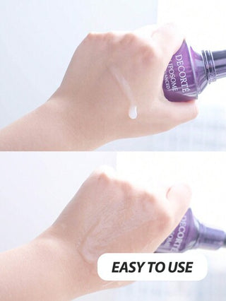 DECORTÉ سيروم DECORTE LIPSOME ADVANCED REPAIR بتجانس متعدد الطبقات متحرر بالوقت بحجم 75 مل. يخترق الخلايا السطحية بالكامل ويرطب بشكل متواصل البشرة الجافة والمتشققة أو المشكلة. ينتشر بلمسة رطبة ويشعر بملمس الحرير الناعم ويعمل طوال الليل حتى الصباح...