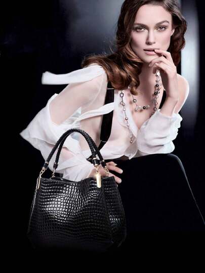 Dedoo حقيبة كروكودايل مطبوعة ذات التصميم البسيط والأنيق والخفيفة الوزن، هدية عيد الأم مثالية للبنات المراهقات والنساء والطلاب بالكلية والموظفين في المكتب والحياة العملية، مناسبة للمكتب والكلية والعمل والتنقل واستخدامات الخارج والسفر