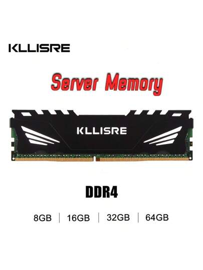 Kllisre ذاكرة الخادم DDR4 8 جيجابايت 16 جيجابايت 32 جيجابايت 64 جيجابايت REG ECC 1.2 فولت 288 سن 2133 2400 2666 3200 ميجاهرتز 2RX4 4RX4 رام