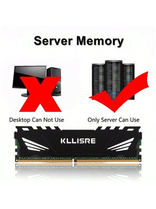 Kllisre ذاكرة الخادم DDR4 8 جيجابايت 16 جيجابايت 32 جيجابايت 64 جيجابايت REG ECC 1.2 فولت 288 سن 2133 2400 2666 3200 ميجاهرتز 2RX4 4RX4 رام