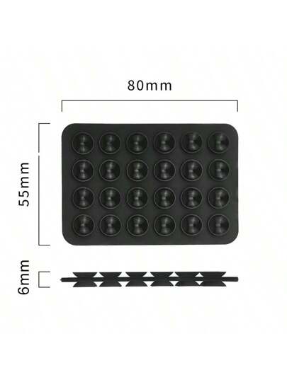حامل هاتف مصنوع من السيليكون والشفاط ثنائي الاتجاه مضاد للانزلاق وقابل للغسل، متوافق مع هواتف أيفون وأندرويد، هدية مثالية لأعياد الميلاد وللعائلة والأصدقاء، اكسسوارات الهاتف
