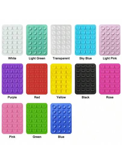 حامل هاتف مصنوع من السيليكون والشفاط ثنائي الاتجاه مضاد للانزلاق وقابل للغسل، متوافق مع هواتف أيفون وأندرويد، هدية مثالية لأعياد الميلاد وللعائلة والأصدقاء، اكسسوارات الهاتف