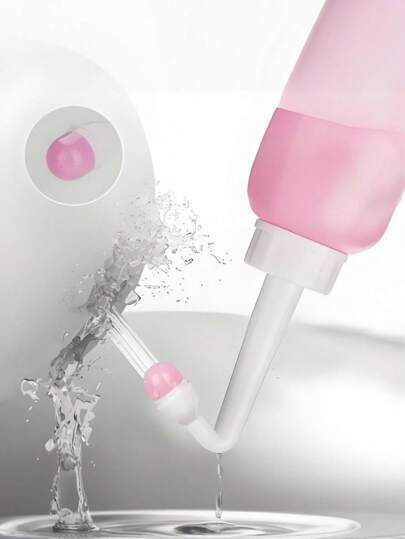 رشاش بيديه محمول، بيديه محمول للسفر مع رشاش يدوي ، بيديه صغير محمول للسفر ، رشاش بيديه يدوي صغير لرعاية النظافة الشخصية ، خزان مياه سعة 350مل/500مل الضروريات الصيفية للرحلات والتنزه والمدرسة والتخييم والإجازات والاكسسوارات السفرية وزجاجات السفر...