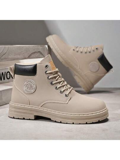 بوت رجالية للتنزه في الهواء الطلق، بوت تنفس مريحة مانعة للانزلاق، مناسبة للمشي والتنزه في الربيع والخريف والشتاء، تناسب ارتداؤها مع الجينز