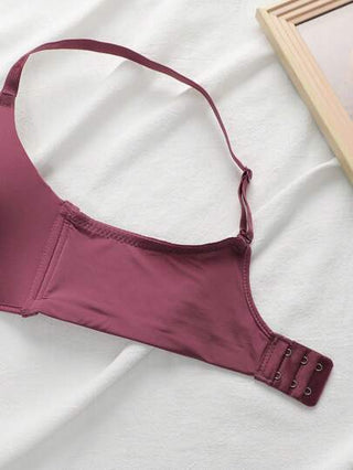 Shein Underwear&Sleepwear Basics طقم حمالة صدر بدون حمالات سادة - 3 قطع
